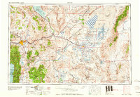 Reno 1960 topographic map thumbnail