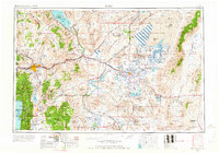 Reno 1957 topographic map thumbnail