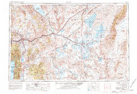 Reno 1957 topographic map thumbnail