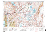 Reno 1957 topographic map thumbnail