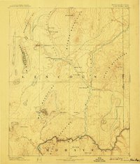 Saint Thomas 1886 topographic map thumbnail