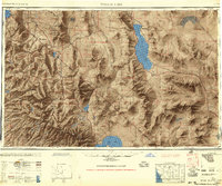 Walker Lake 1957 topographic map thumbnail