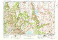 Walker Lake 1957 topographic map thumbnail