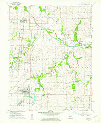 Adrian 1961 topographic map preview