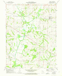 Agency 1971 topographic map thumbnail