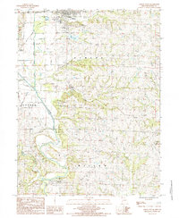 Albany South 1985 topographic map thumbnail