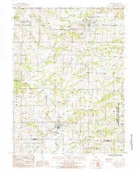 Allendale 1984 topographic map thumbnail