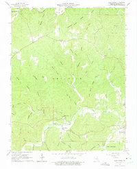 Alley Spring 1965 topographic map thumbnail