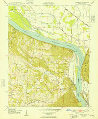 Altenburg 1948 topographic map thumbnail
