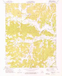 Americus 1974 topographic map thumbnail