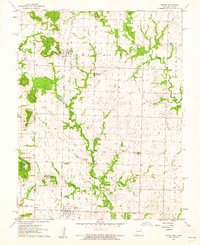 Amoret 1961 topographic map thumbnail