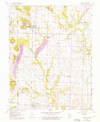 Amoret 1961 topographic map thumbnail