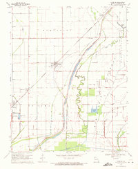 Anniston 1969 topographic map thumbnail