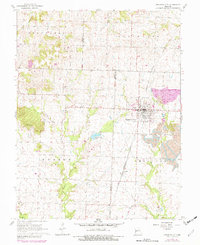 Appleton City 1981 topographic map thumbnail