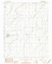 Arbyrd 1983 topographic map thumbnail
