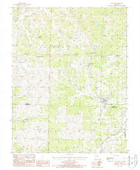 Argyle 1987 topographic map thumbnail