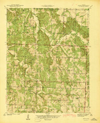 Arnica 1941 topographic map thumbnail