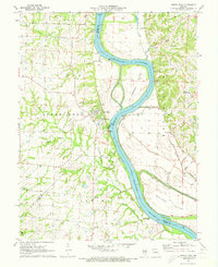 Arrow Rock 1971 topographic map thumbnail