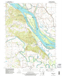 Ashburn 1993 topographic map thumbnail