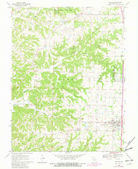 Ashland 1969 topographic map thumbnail