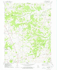 Auburn 1975 topographic map thumbnail