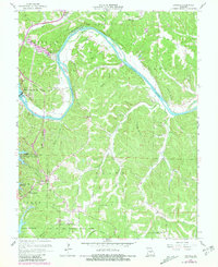 Bagnell 1959 topographic map thumbnail