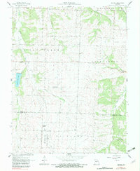 Bahner 1961 topographic map thumbnail
