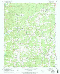 Bakersfield 1968 topographic map thumbnail