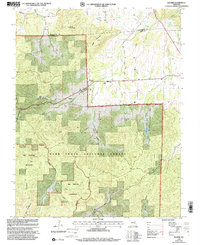 Banner 1999 topographic map thumbnail