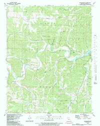 Barnumton 1983 topographic map thumbnail