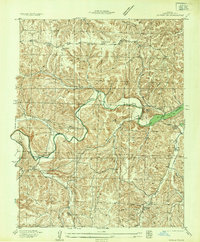 Barnumton 1935 topographic map thumbnail
