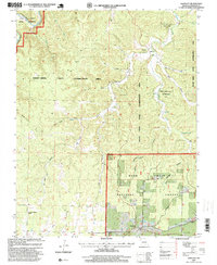 Bartlett 1997 topographic map thumbnail