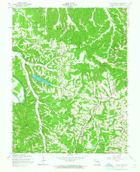 Belew Creek 1954 topographic map thumbnail