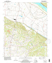 Belgique 1993 topographic map thumbnail