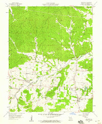 Belgrade 1958 topographic map thumbnail
