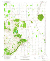 Bell City 1963 topographic map thumbnail