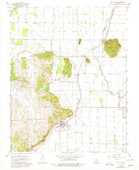 Bell City 1963 topographic map thumbnail