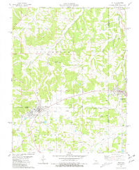Belle 1981 topographic map thumbnail