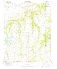 Bellflower South 1973 topographic map thumbnail