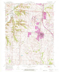 Belton 1953 topographic map preview
