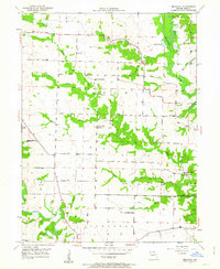 Benjamin 1950 topographic map thumbnail