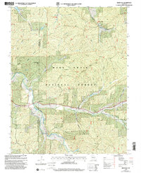 Berryman 1999 topographic map thumbnail