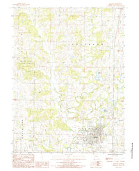 Bethany 1984 topographic map thumbnail