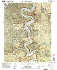 Big Piney 2004 topographic map thumbnail