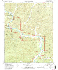 Big Spring 1968 topographic map thumbnail