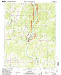 Billmore 1997 topographic map thumbnail