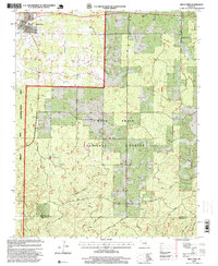 Birch Tree 1997 topographic map thumbnail