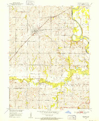 Bosworth 1951 topographic map thumbnail