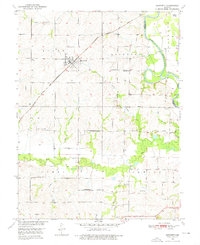 Bosworth 1951 topographic map thumbnail