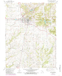 Bowling Green 1978 topographic map thumbnail